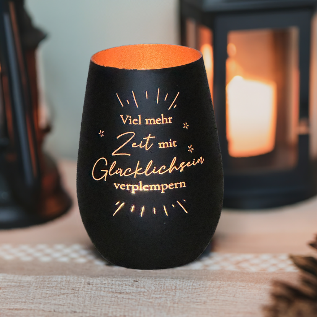 Deko Light - Viel mehr Zeit mit Glücklichsein verplempern