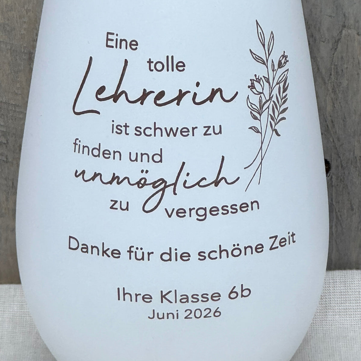 Deko Light - Lehrer / Lehrerin | personalisiert