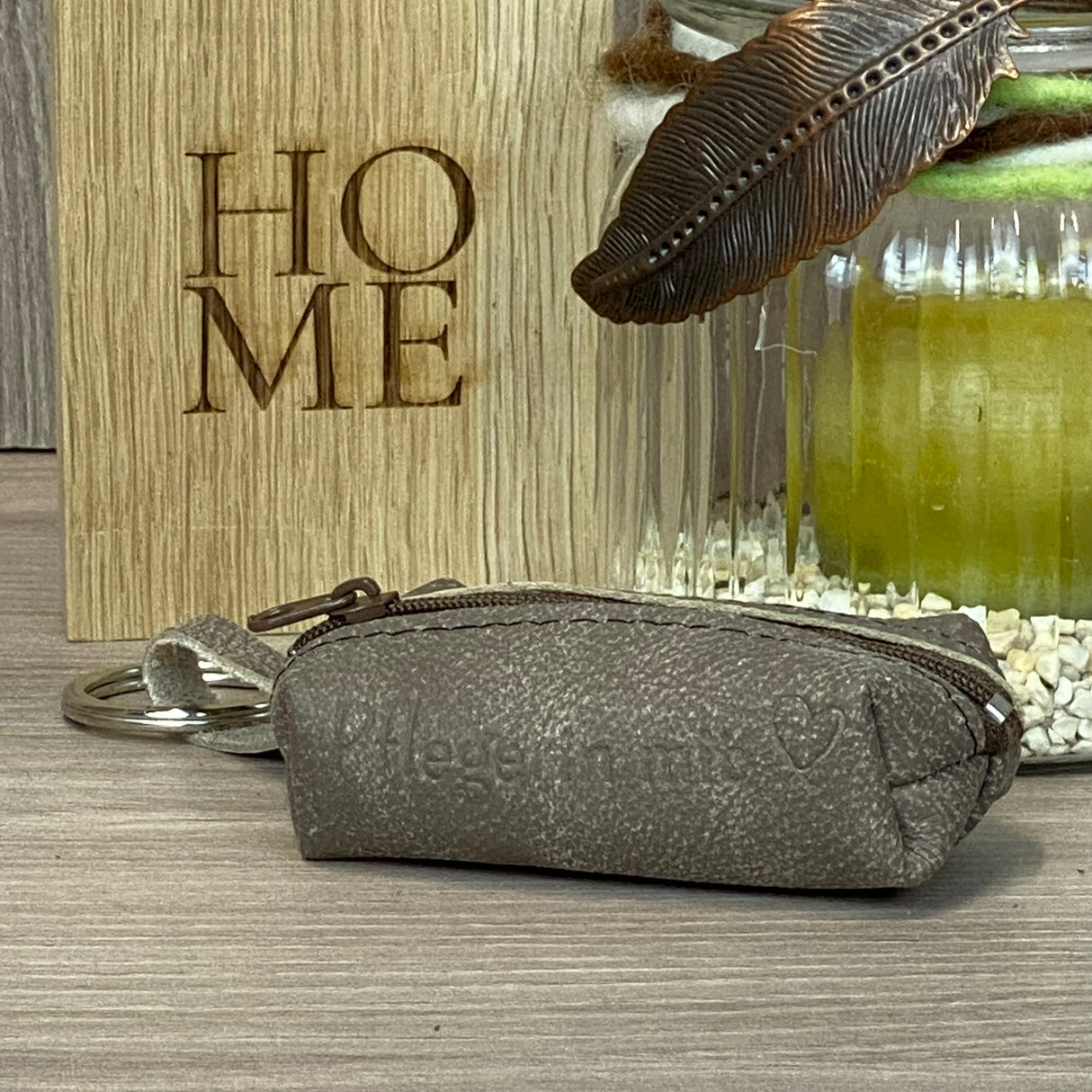 Schlüsseltasche Pfleger / Pflegerin mit Herz,