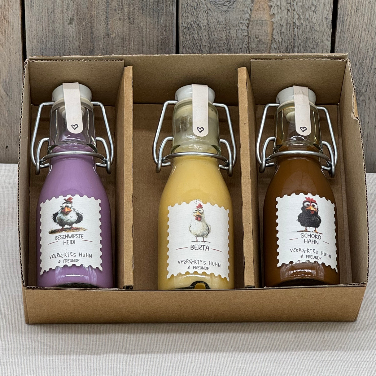 Eierlikörpaket, inkl. 3 Sorten Eierlikör
