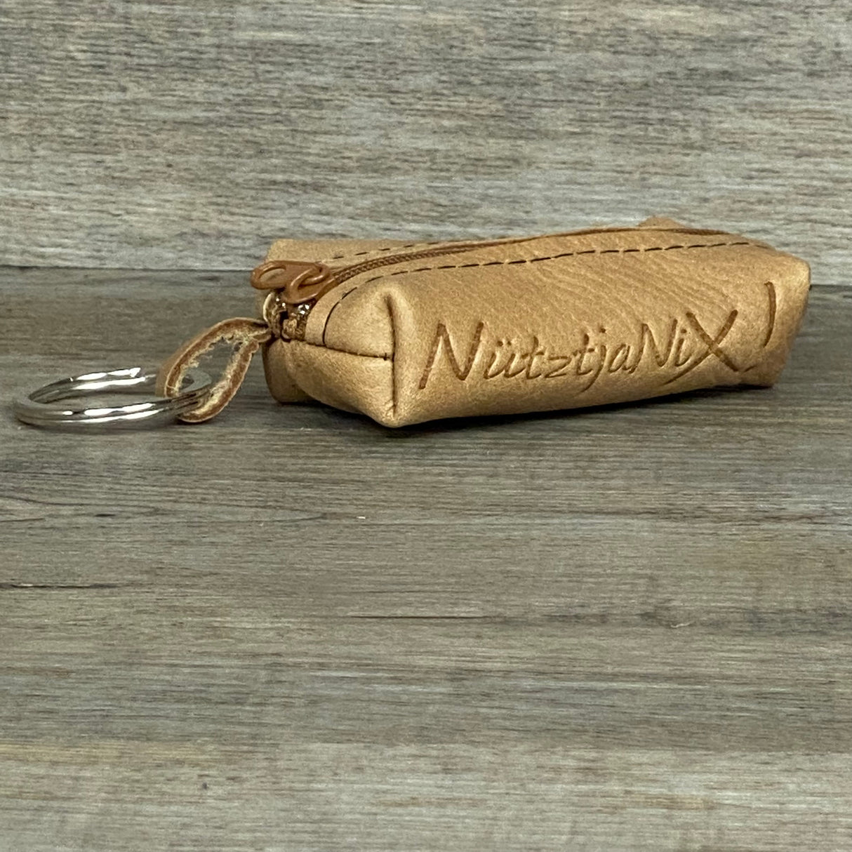 Schlüsseltasche Nützt ja nix, personalisierbar