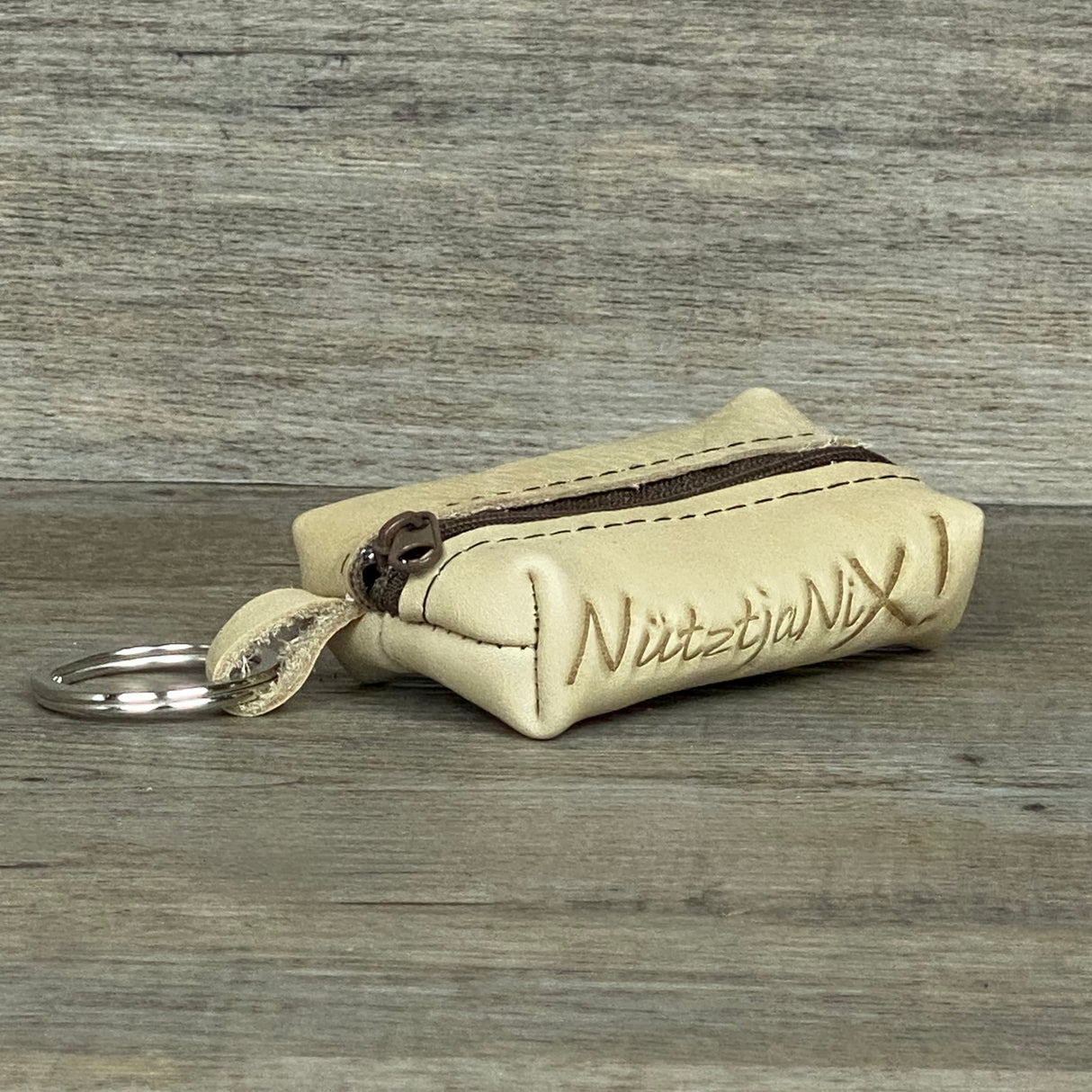 Schlüsseltasche Nützt ja nix, personalisierbar