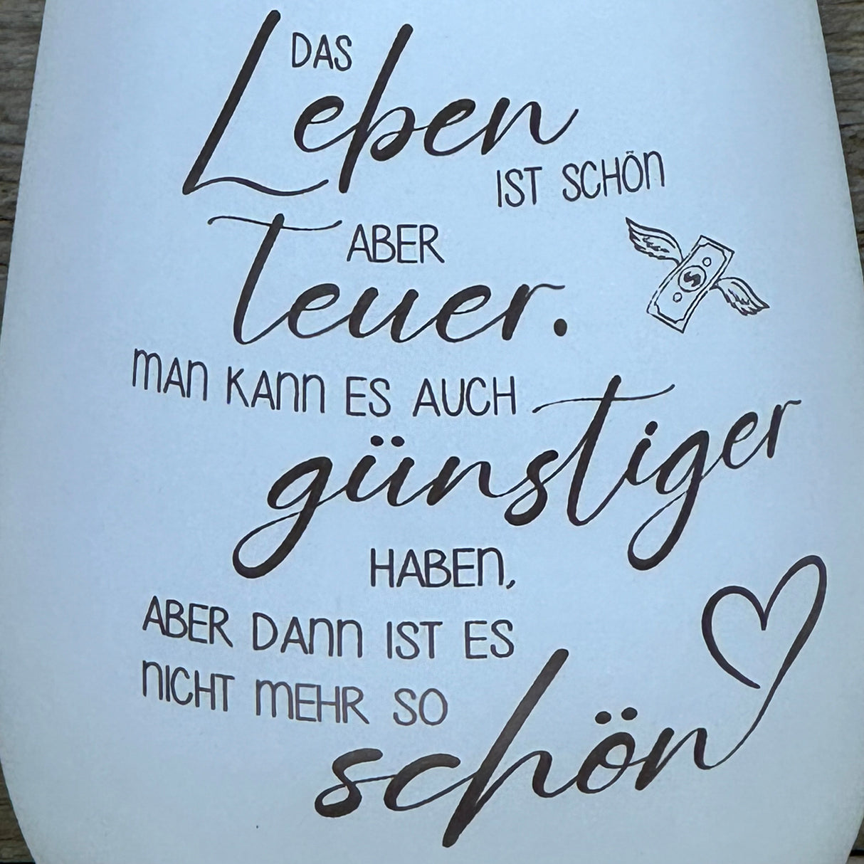 Deko Light - das Leben ist schön aber teuer