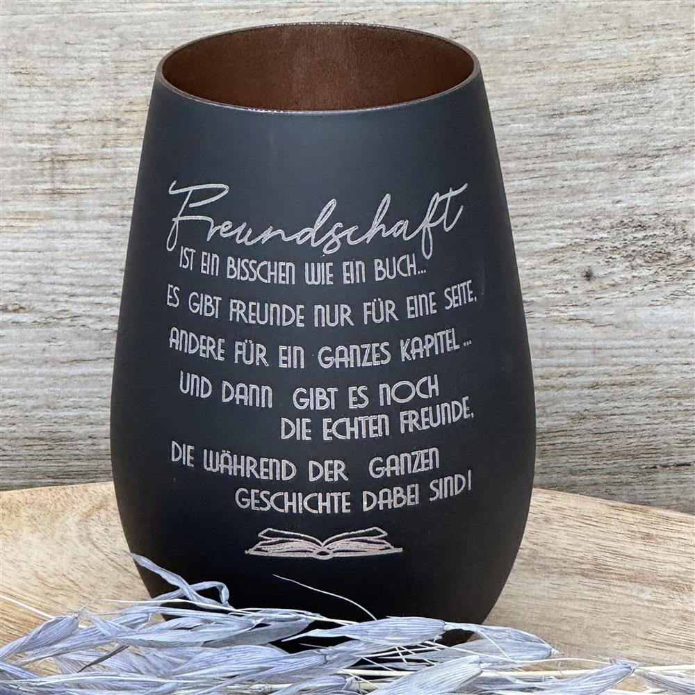 Deko Light - Freundschaft ist wie ein Buch, personalisierbar