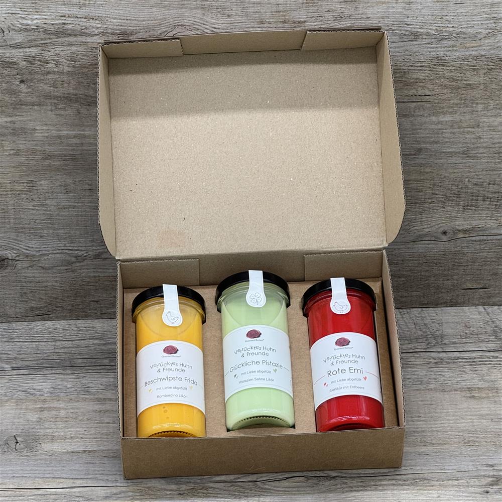 Eierlikörpaket, inkl. 3 Sorten Eierlikör