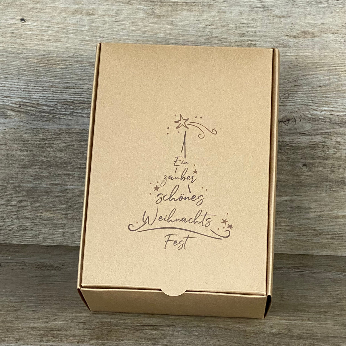 Geschenkverpackung Weihnachten 20 x 14 x 8cm, 5 Stück