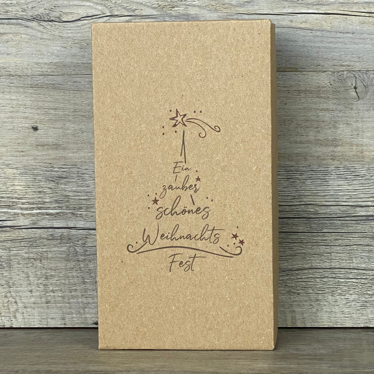 Geschenkverpackung Weihnachten 21 x 11 x 6cm, 5 Stück