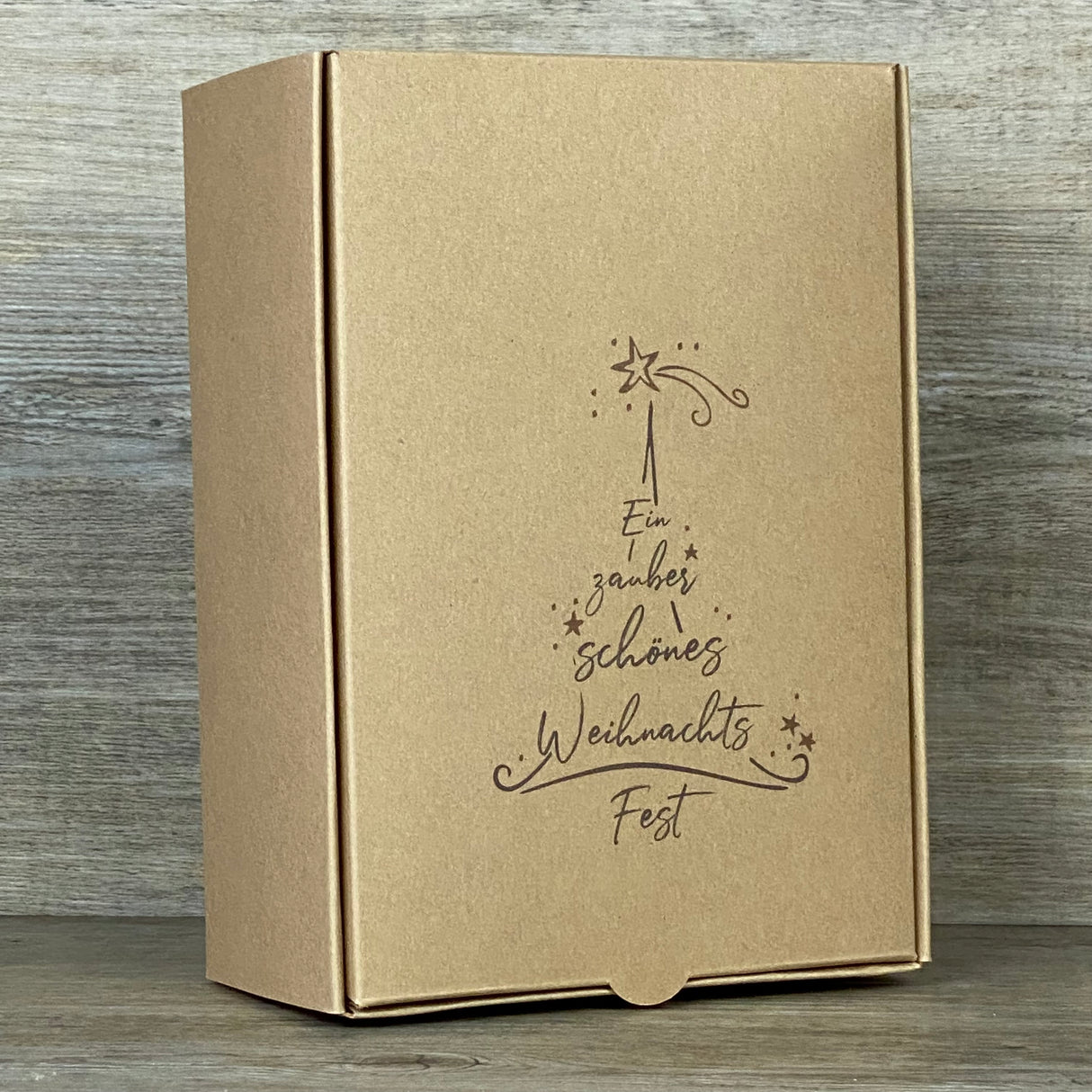 Geschenkverpackung Weihnachten 20 x 14 x 8cm, 5 Stück