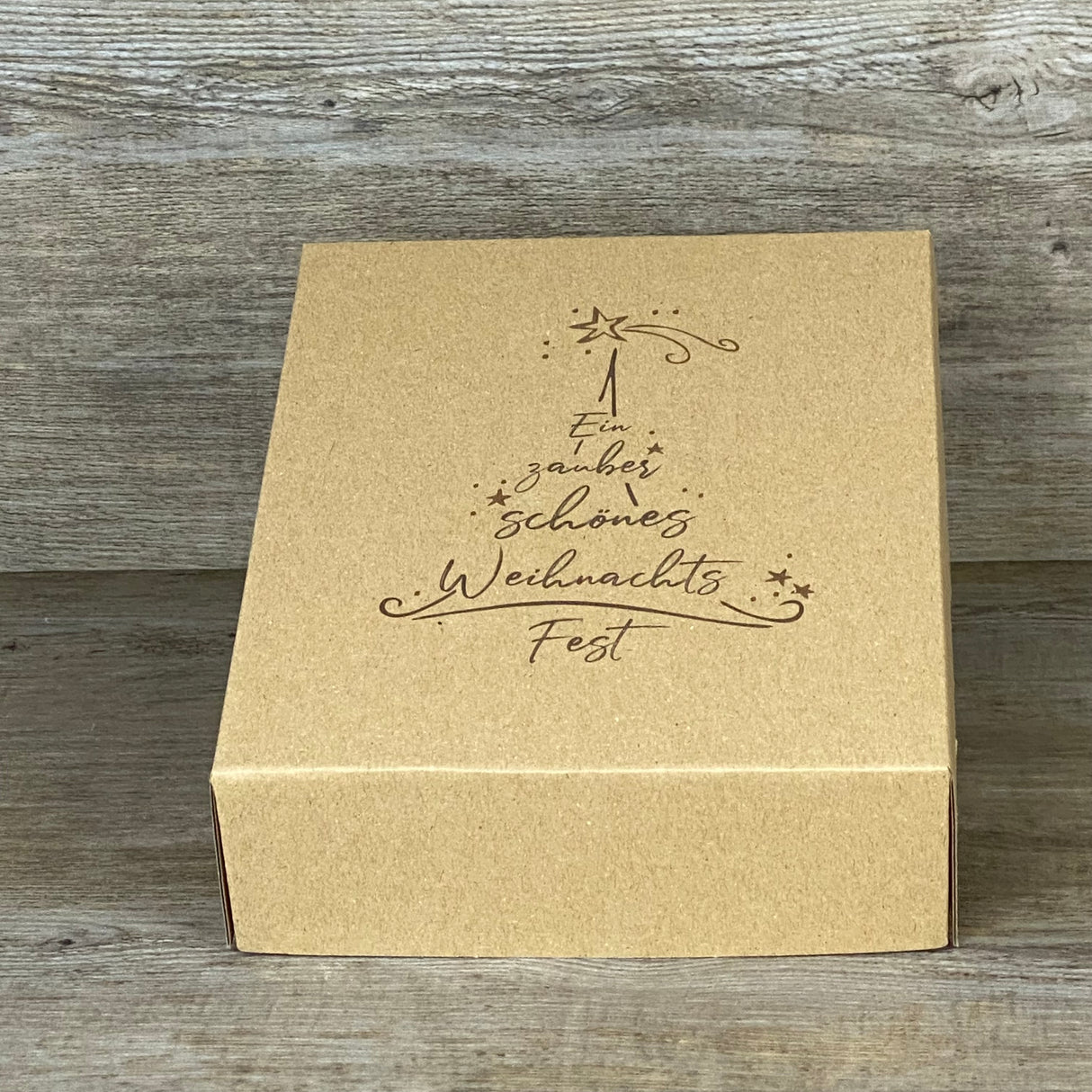 Geschenkverpackung Weihnachten 19 x 15 x 5cm, 5 Stück