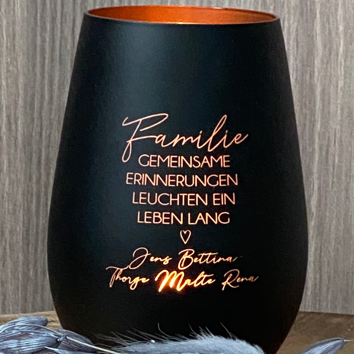 Deko Light - Familie Erinnerungen, personalisierbar