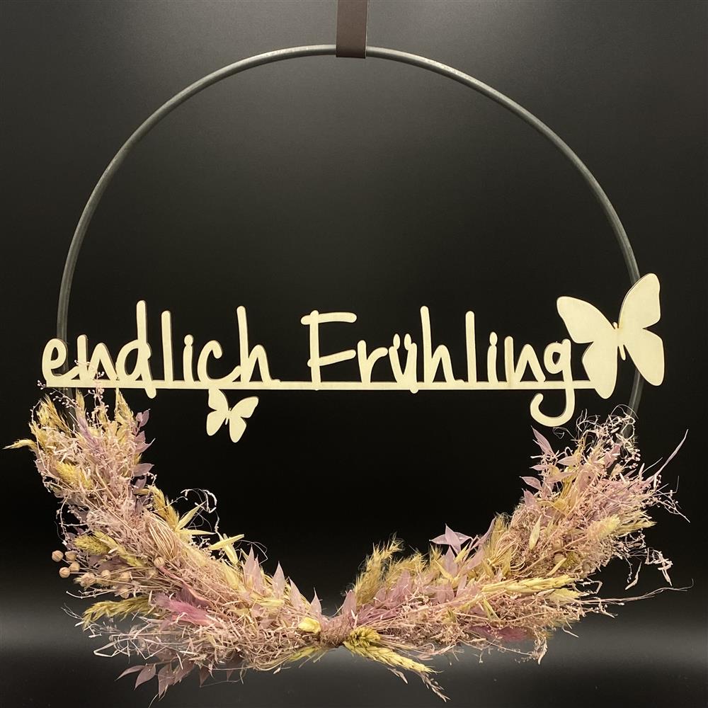 Flower Hoop rosa, Ostern