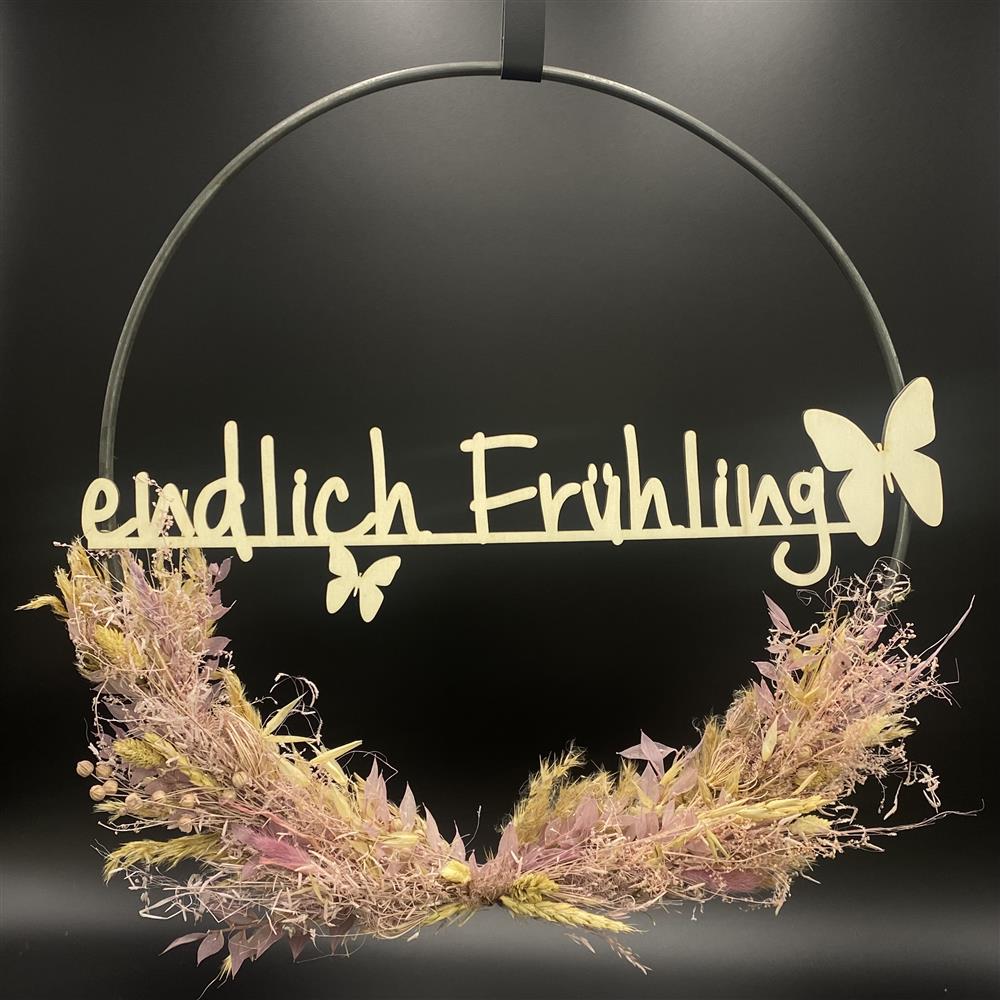 Flower Hoop rosa, Ostern