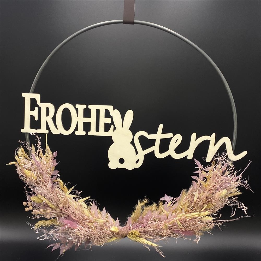 Flower Hoop rosa, Ostern