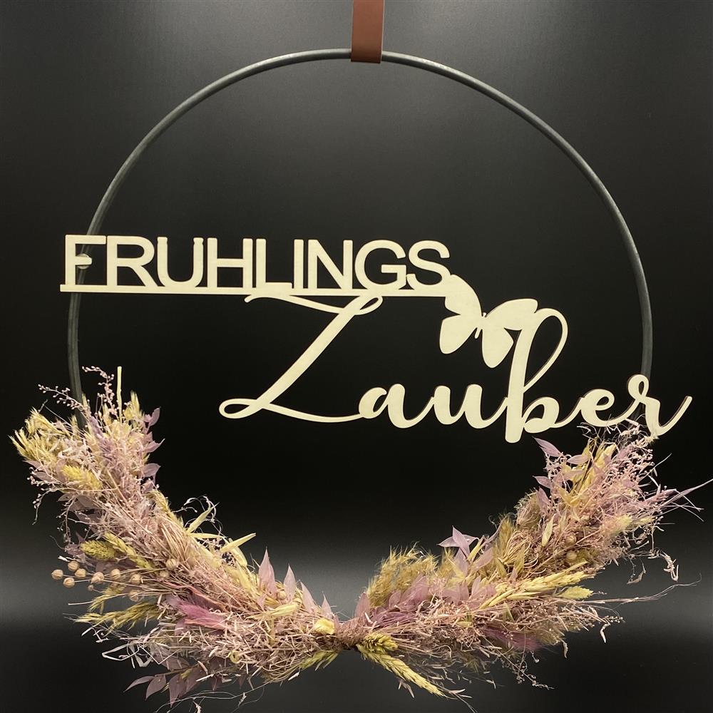 Flower Hoop rosa, Ostern