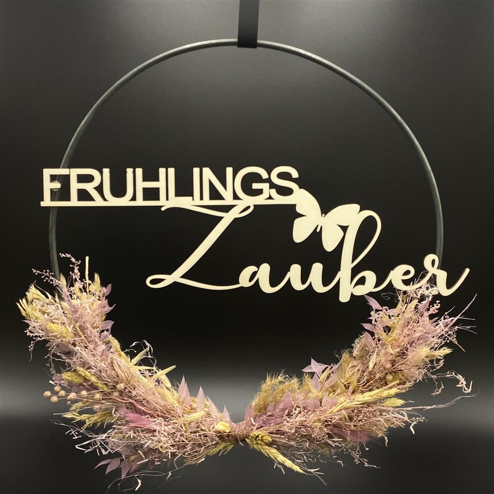 Flower Hoop rosa, Ostern