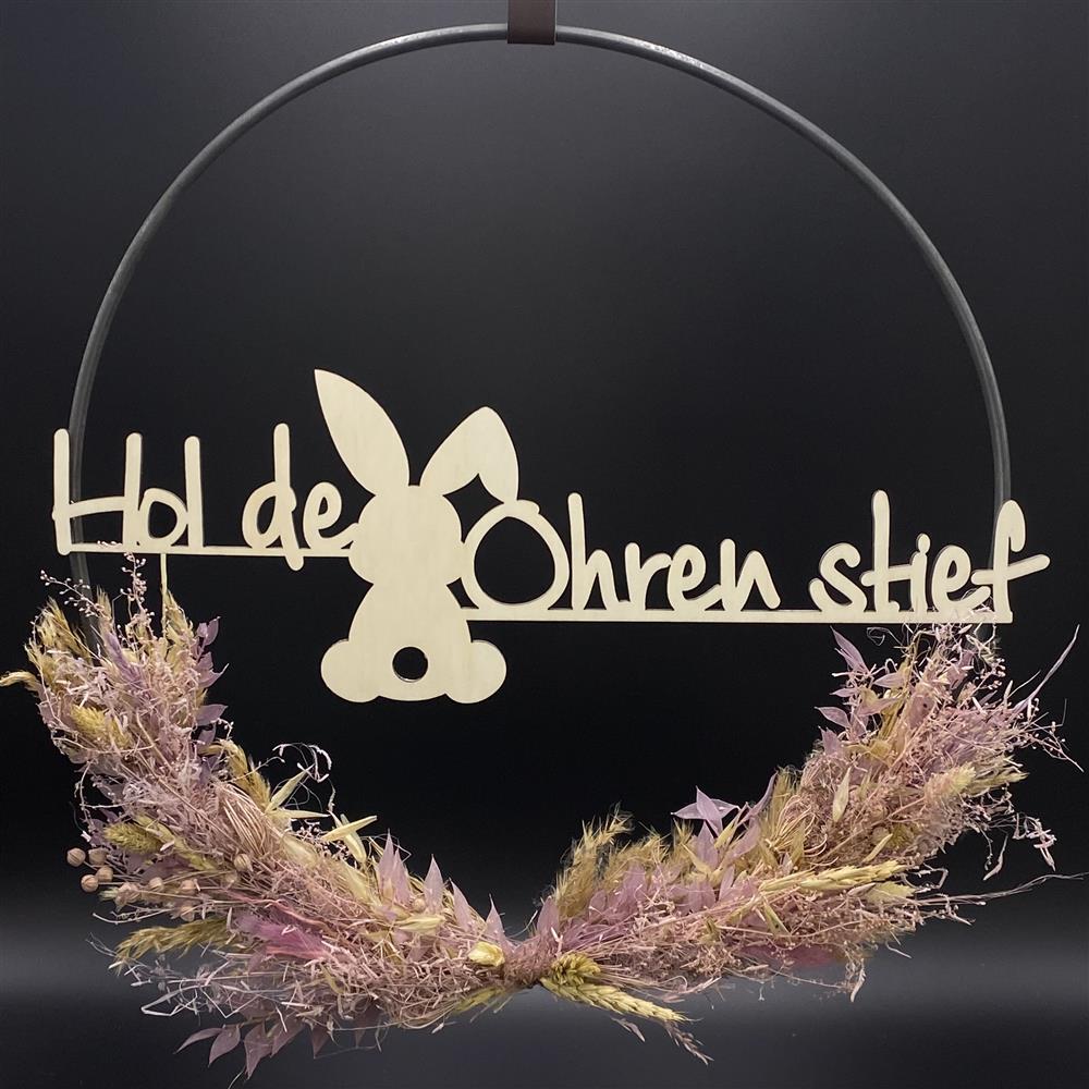 Flower Hoop rosa, Ostern