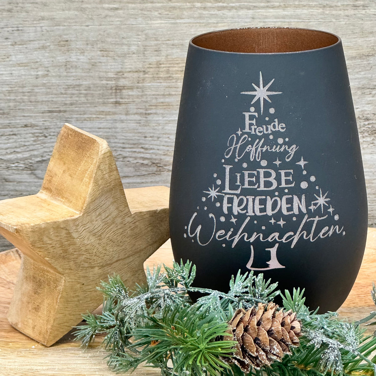 Deko Light - Freude, Hoffnung, Liebe, Frieden, Weihnachten
