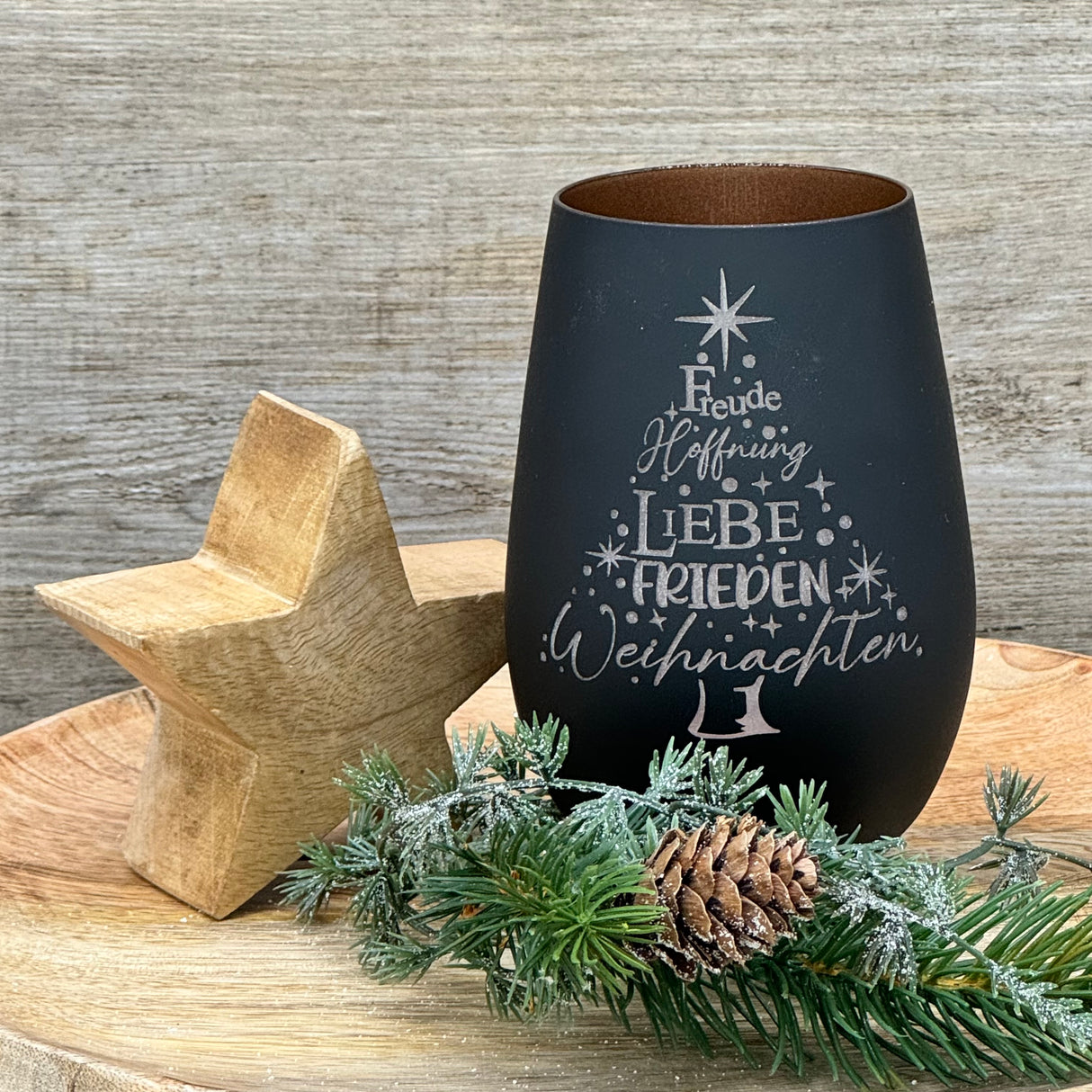 Deko Light - Freude, Hoffnung, Liebe, Frieden, Weihnachten