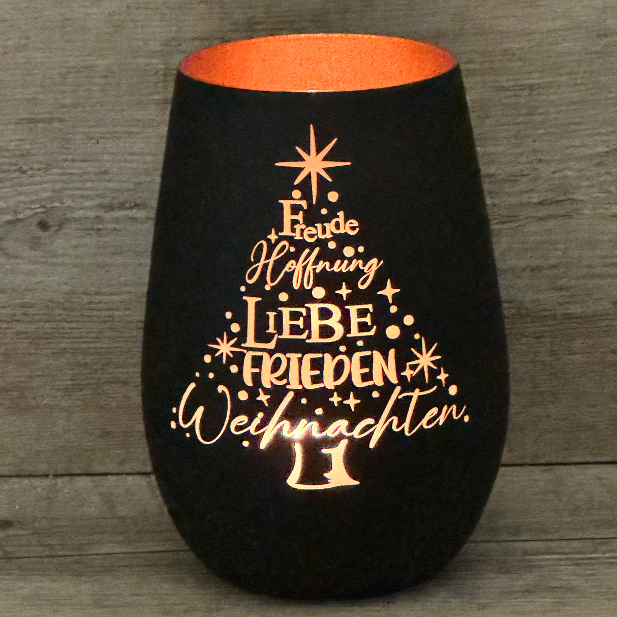 Deko Light - Freude, Hoffnung, Liebe, Frieden, Weihnachten