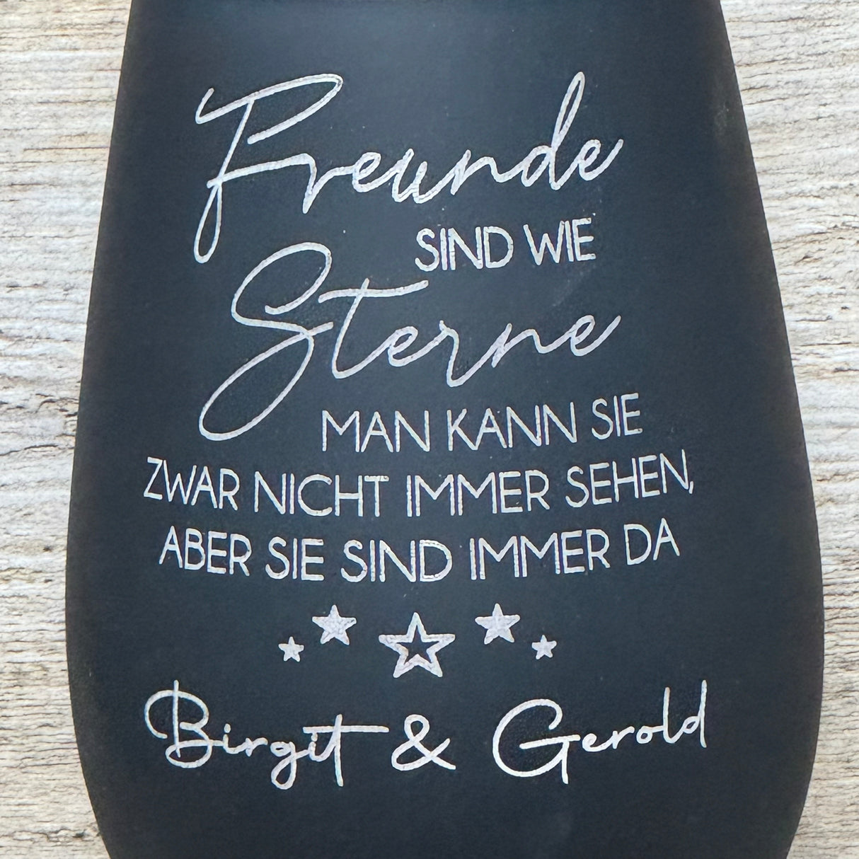 Deko Light - Freunde sind wie Sterne, personalisierbar