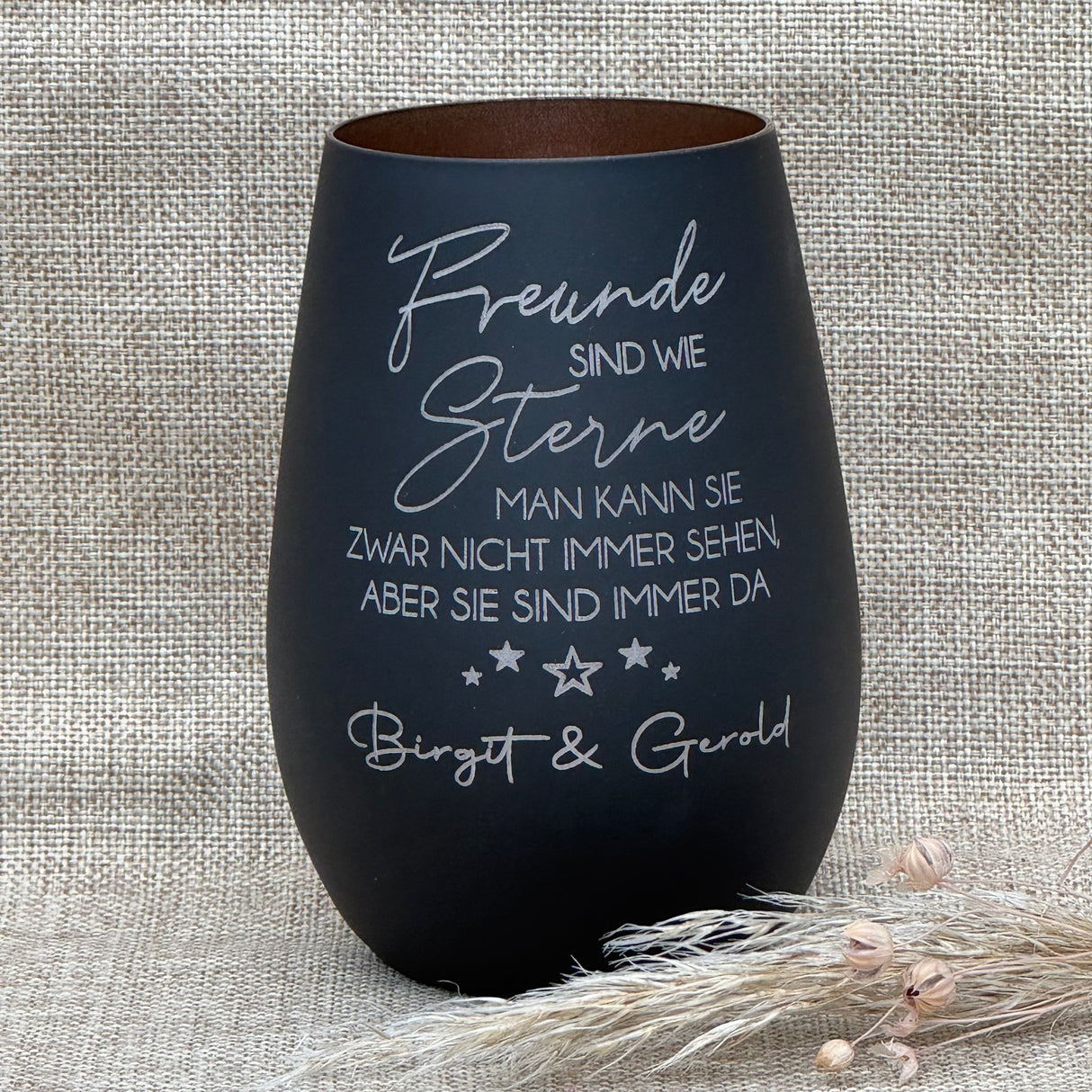 Deko Light - Freunde sind wie Sterne, personalisierbar
