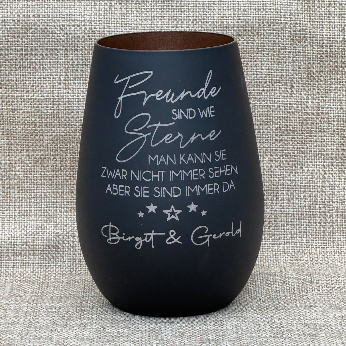 Deko Light - Freunde sind wie Sterne, personalisierbar