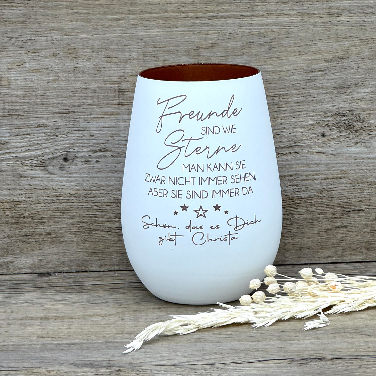 Deko Light - Freunde sind wie Sterne, personalisierbar