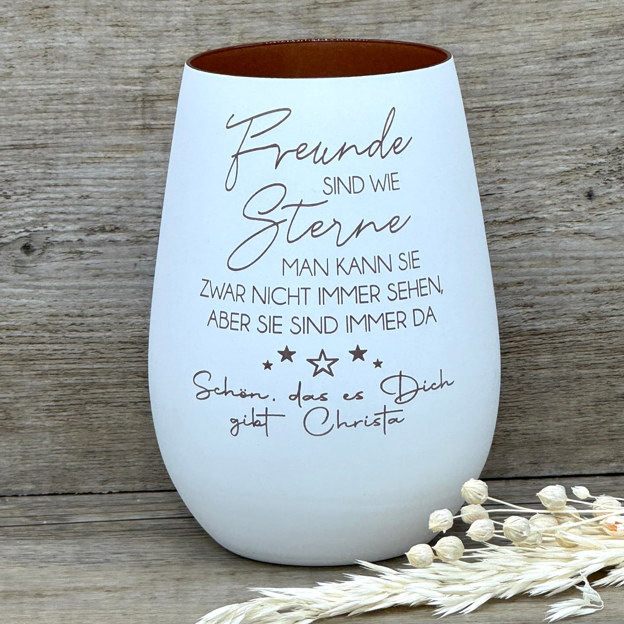 Deko Light - Freunde sind wie Sterne, personalisierbar