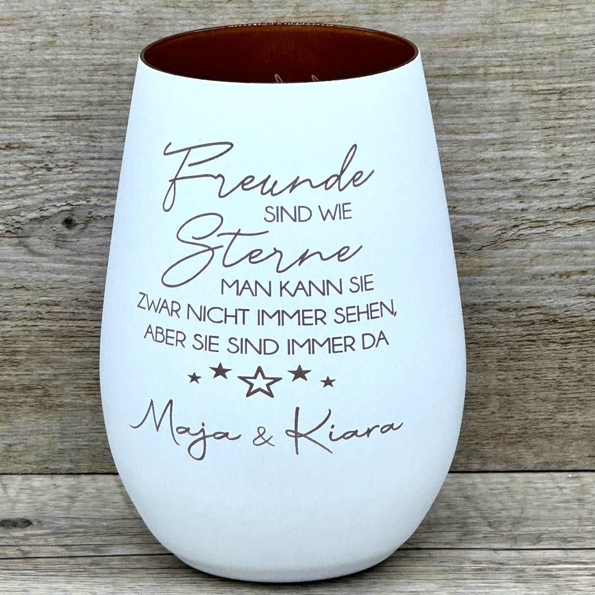 Deko Light - Freunde sind wie Sterne, personalisierbar