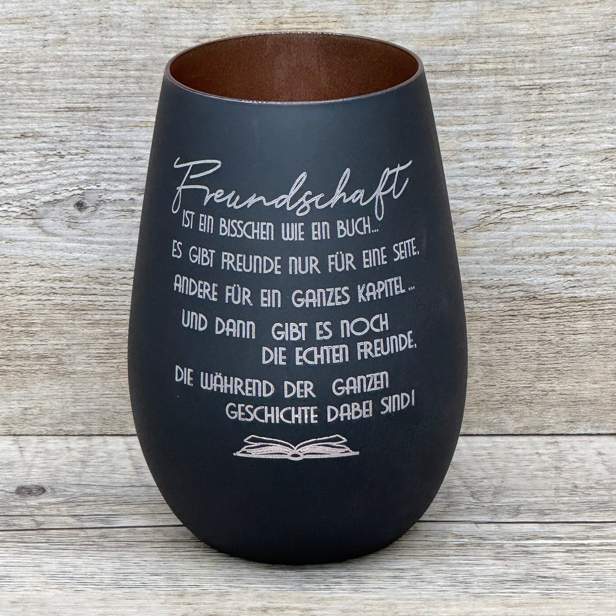 Deko Light - Freundschaft ist wie ein Buch, personalisierbar