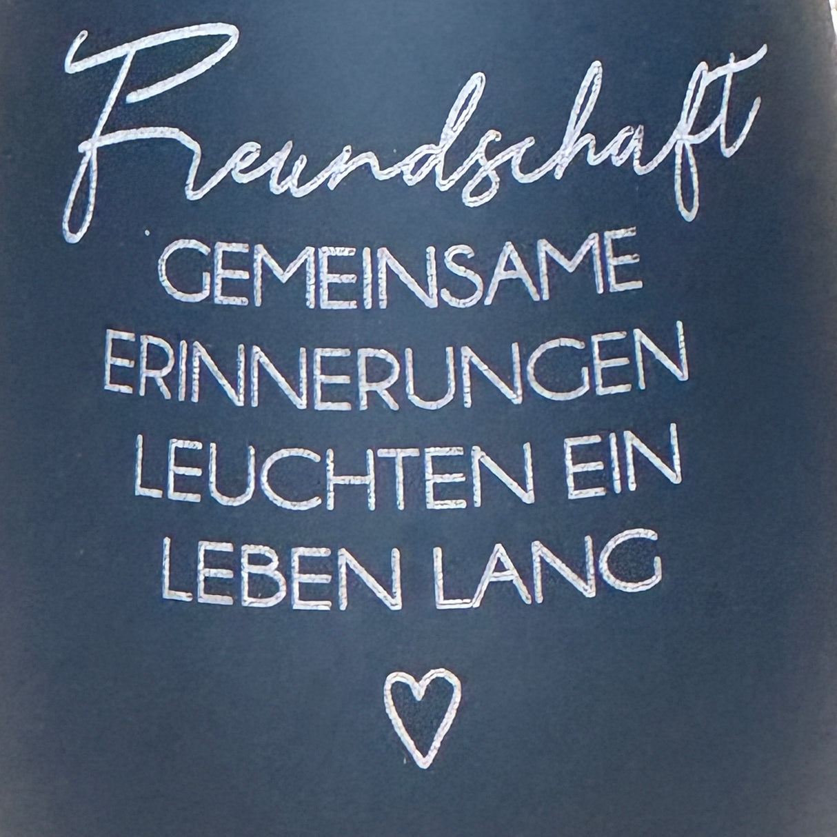 Deko Light - Freundschaft Gemeinsame Erinnerungen leuchten ein Leben lang