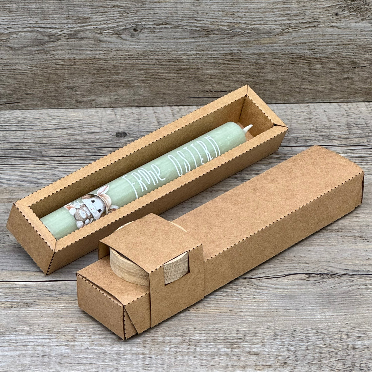 Stabkerze, Frohe Ostern, Osterhase