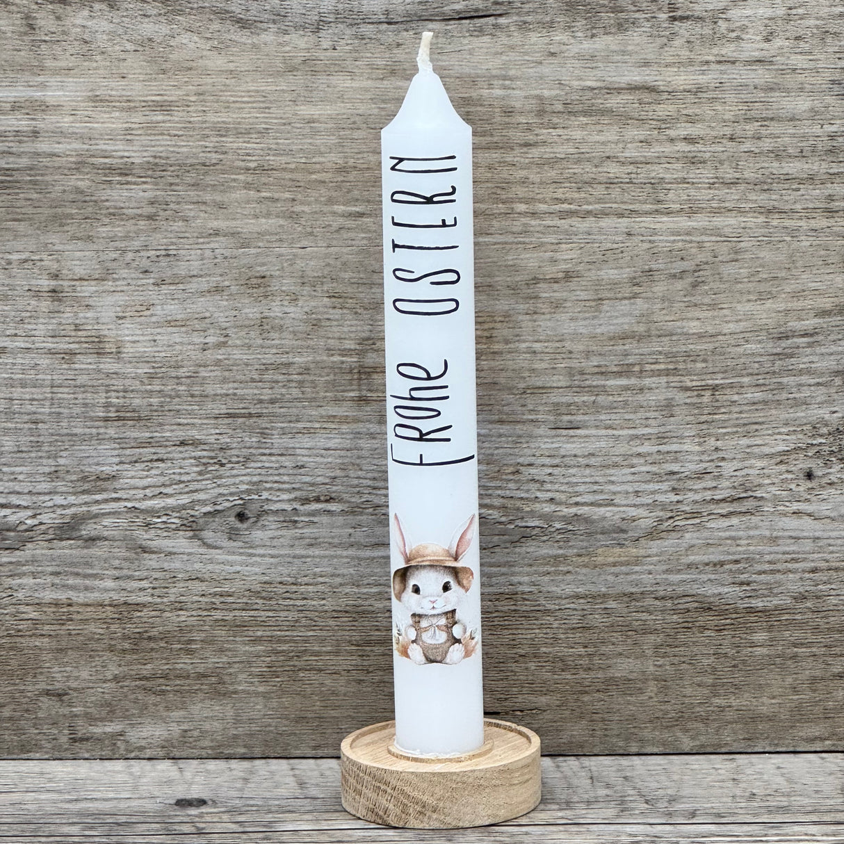 Stabkerze, Frohe Ostern, Osterhase