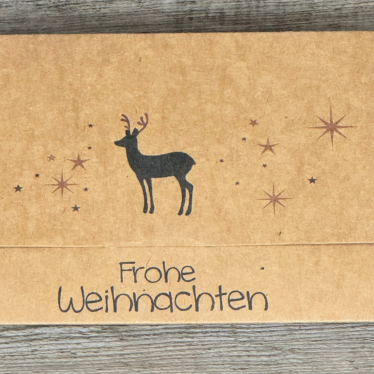 Gutscheinverpackung Weihnachten 5 Stück