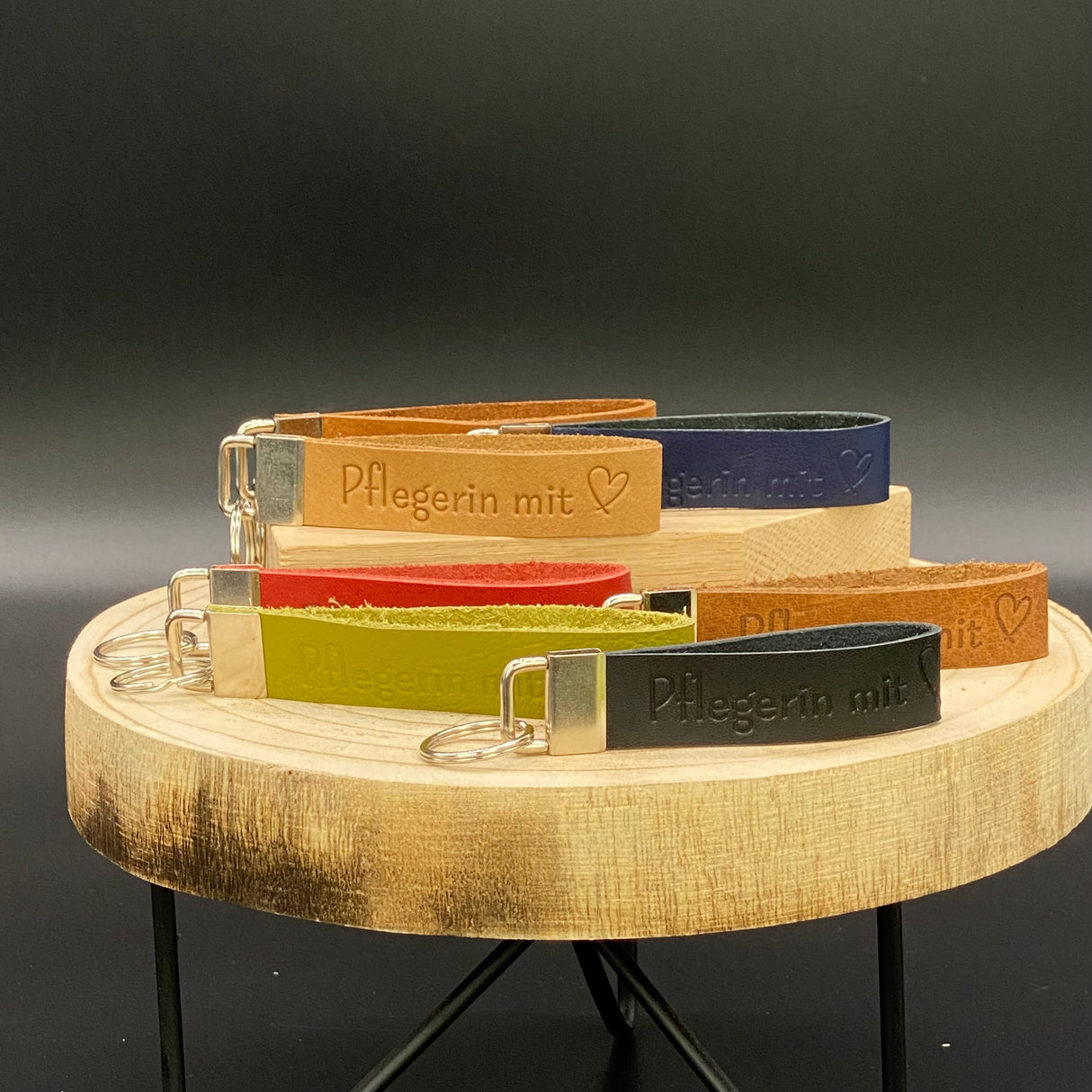 Schlüsselband Pfleger / Pflegerin mit Herz