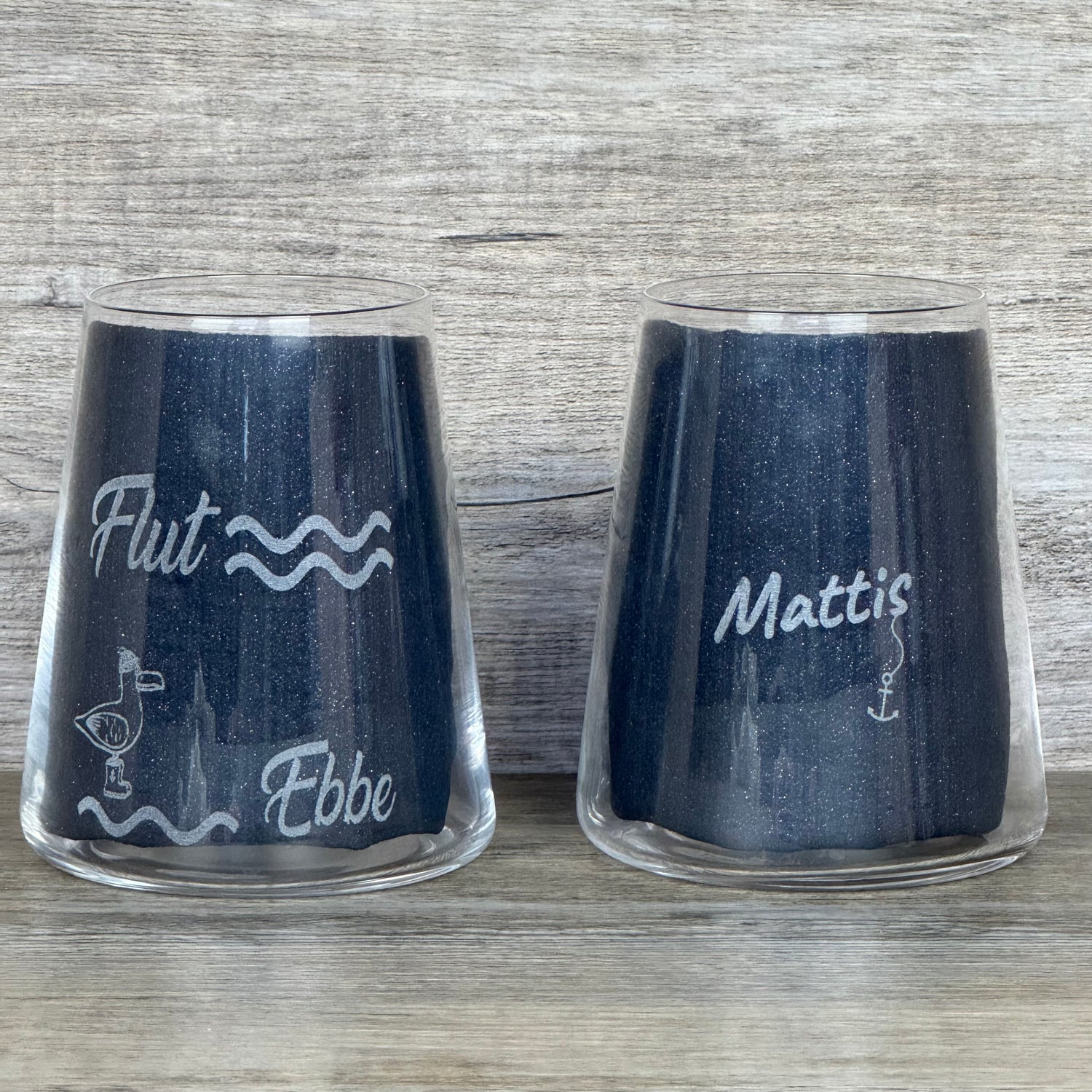 Geschenkpaket 'Der Strand hat angerufen und gefragt wo Du bleibst...', groß, Strandwein inkl. LED Kerzenlicht
