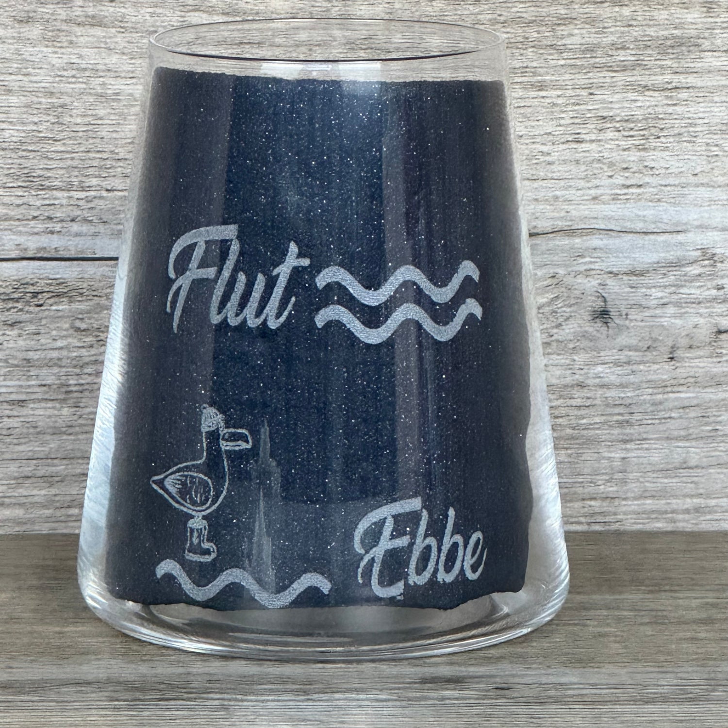 Geschenkpaket 'Der Strand hat angerufen und gefragt wo Du bleibst...', groß, Strandwein inkl. LED Kerzenlicht