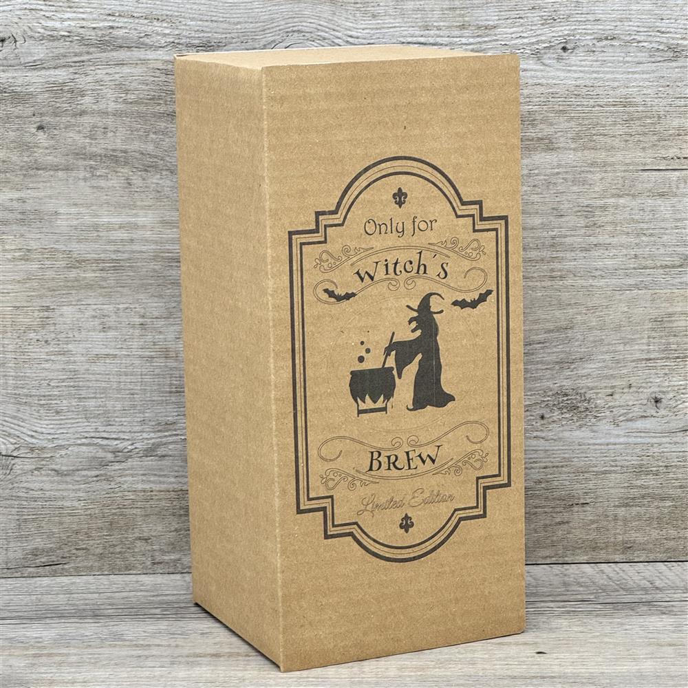 Geschenkset 'Zaubertrank', Cocktailglas mit Untersetzer