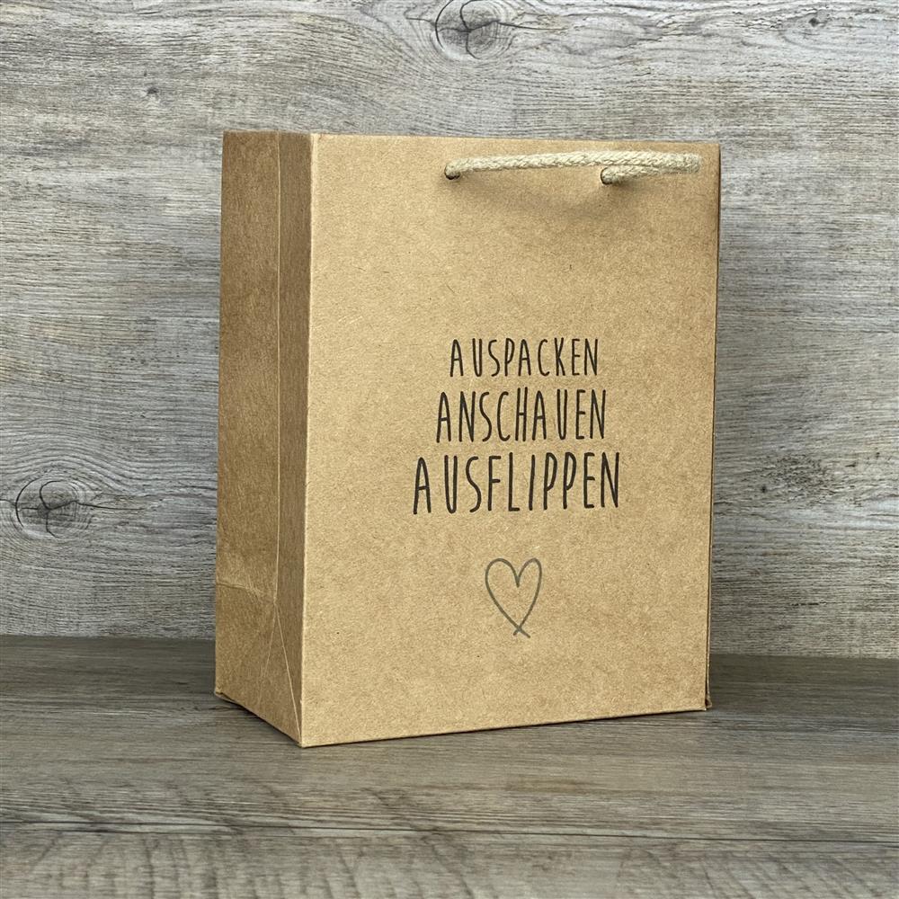 Geschenkverpackung Auspacken. Anschauen. Ausflippen. 5 Stück