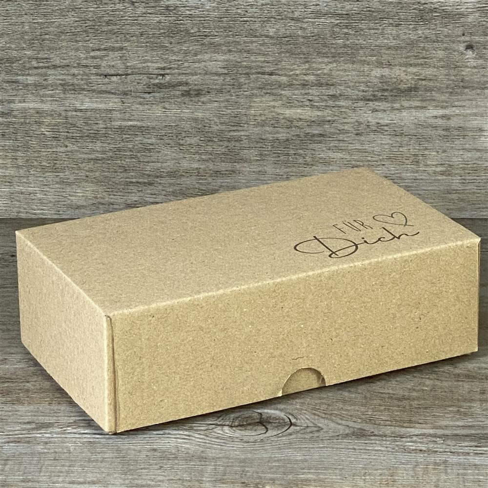 Geschenkverpackung 16x9x5cm, Für Dich 5 Stück
