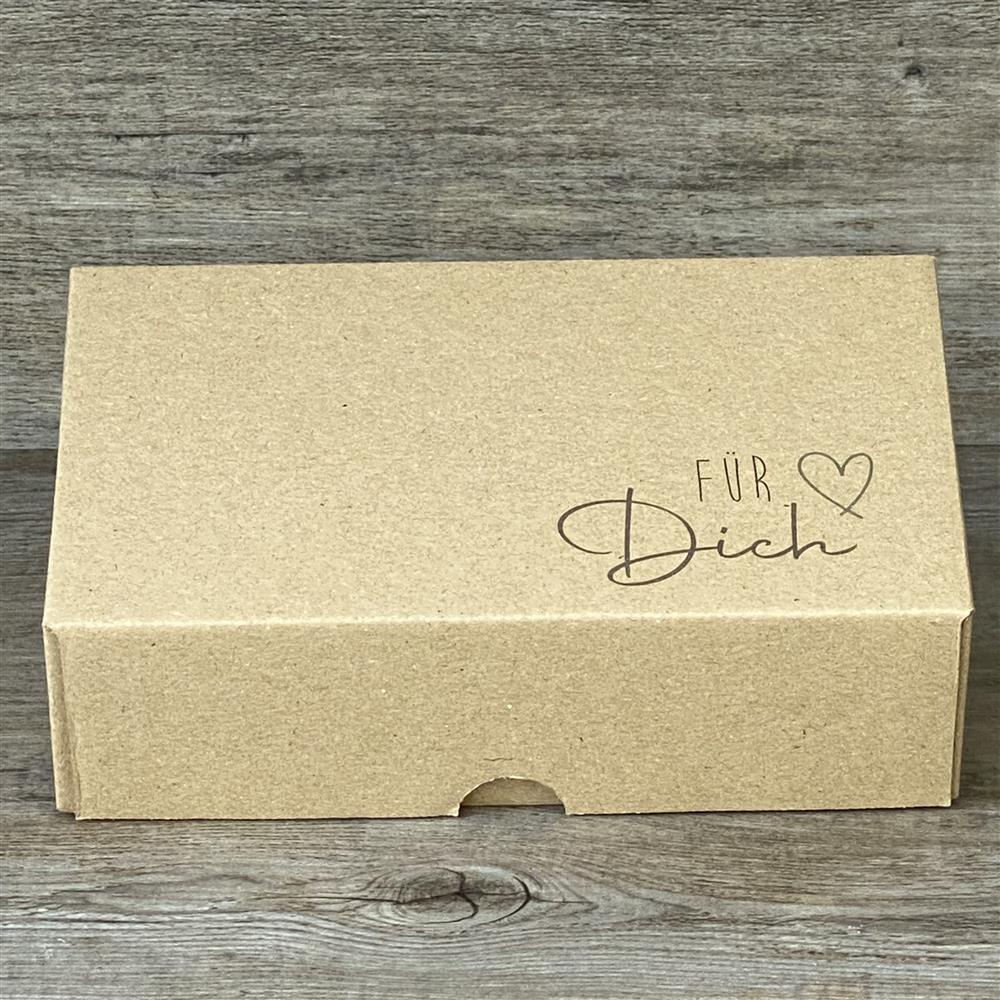Geschenkverpackung 16x9x5cm, Für Dich 5 Stück