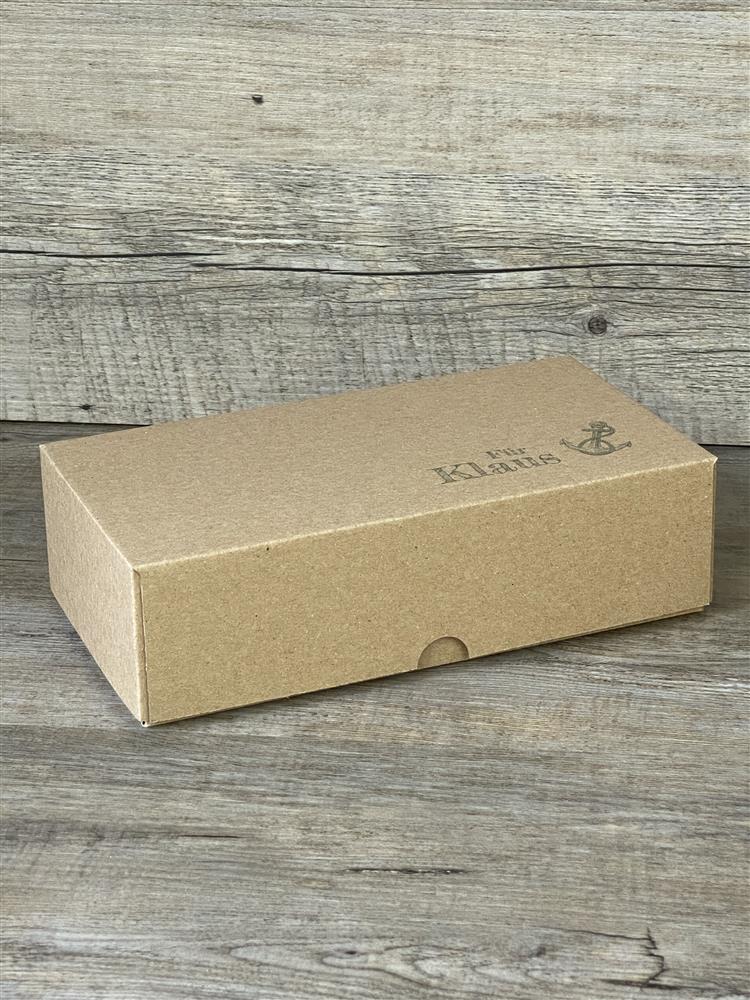 Geschenkverpackung 21x11x6cm, personalisiert, Anker