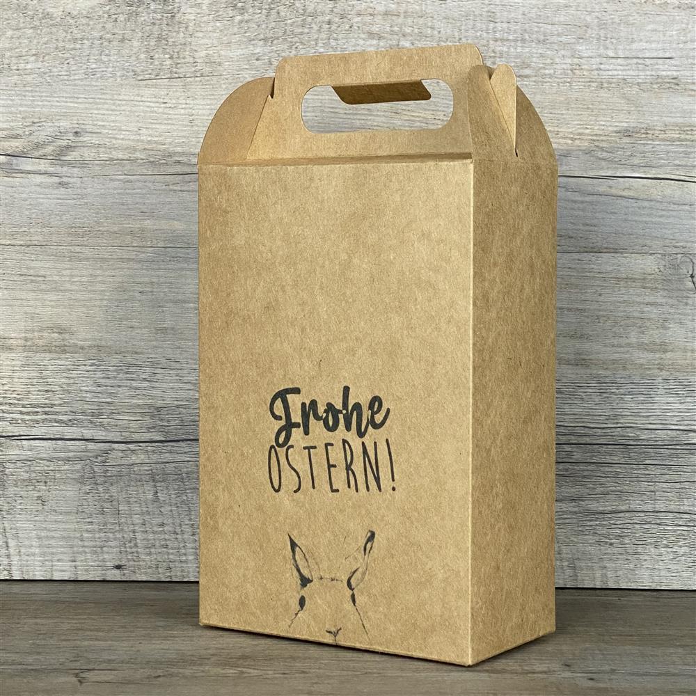 Giebelverpackung groß, Frohe Ostern, 5 Stück