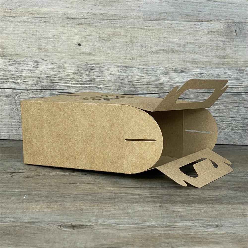 Giebelverpackung klein, Ei feel good, 5 Stück