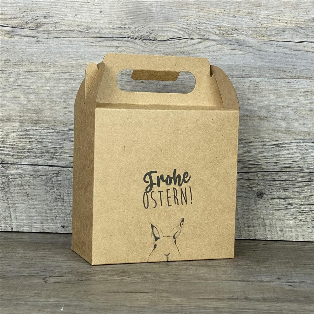 Giebelverpackung klein, Frohe Ostern, 5 Stück