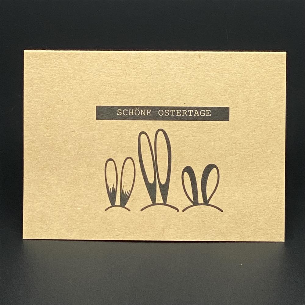 Grußkarten Schöne Ostertage, 5er Set