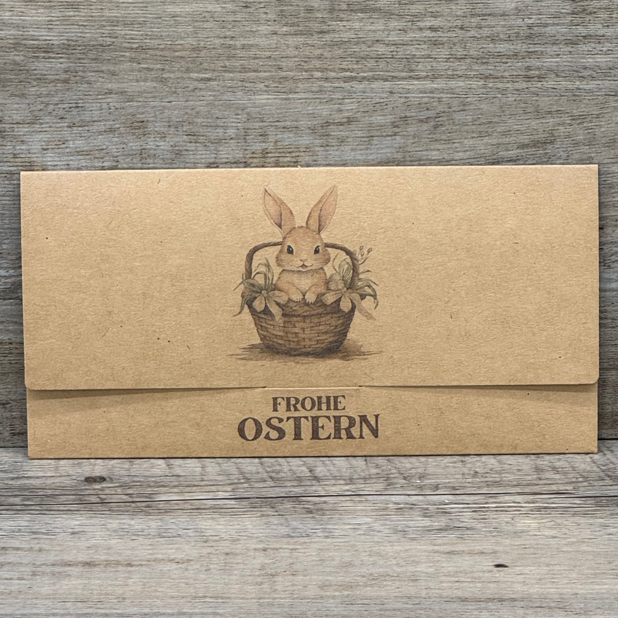 Gutscheinverpackung Frohe Ostern, 5 Stück