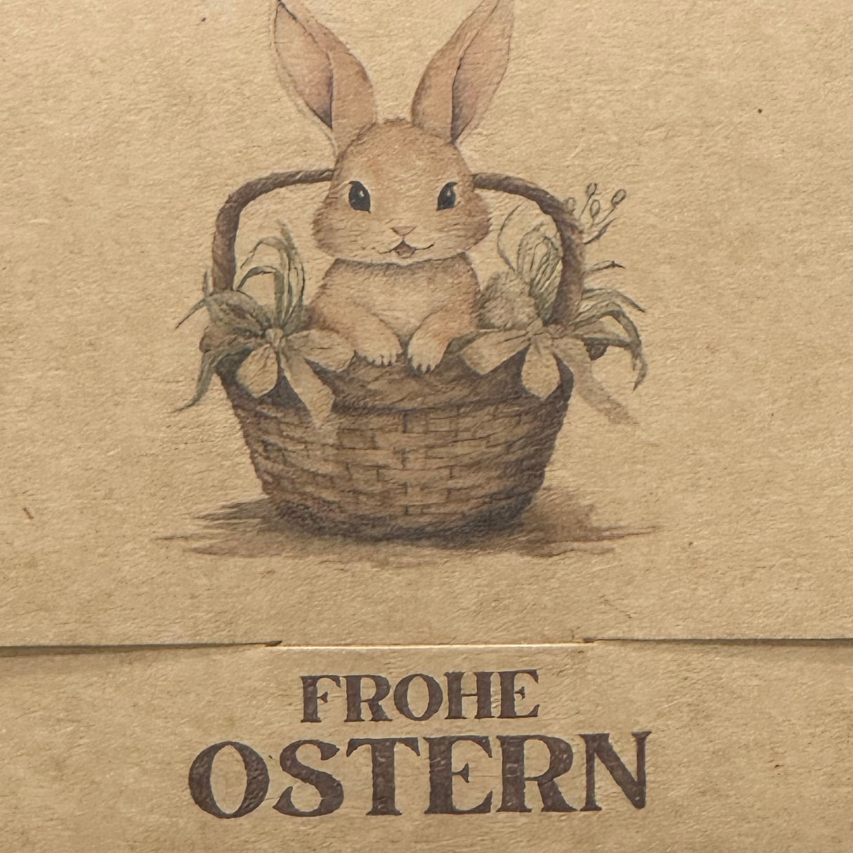 Gutscheinverpackung Frohe Ostern, 5 Stück