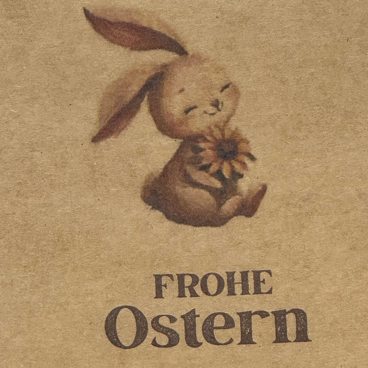 Giebelverpackung klein, Frohe Ostern, 5 Stück