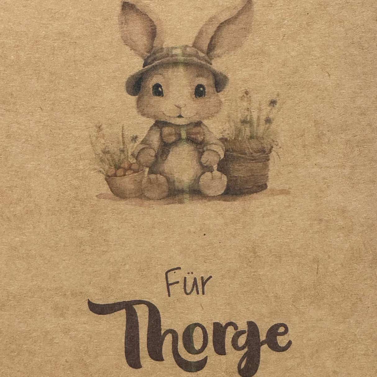 Giebelverpackung groß, Frohe Ostern, 5 Stück